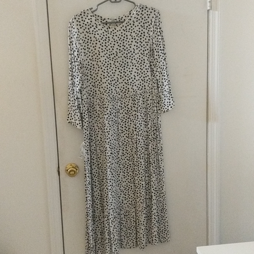 Polka dot zara dress
